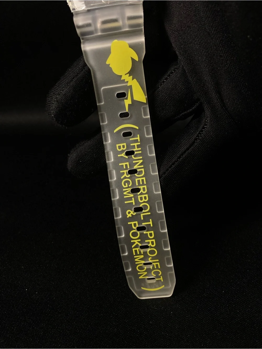 Yellow and Clear G Shock Dw5600